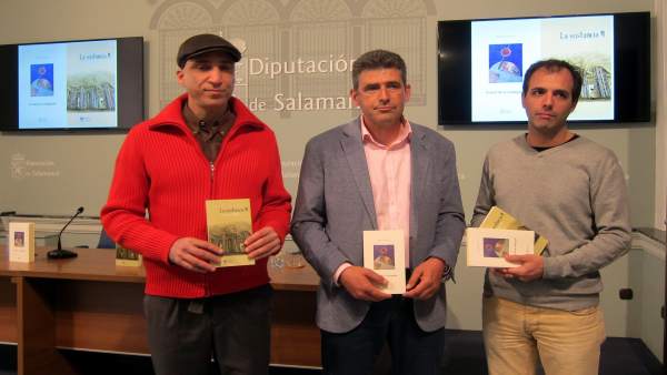 Presentación de los libros en la Diputación de Salamanca Presentación de los libros en la Diputación de Salamanca