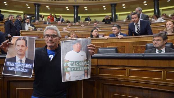 Diego Cañamero, diputado de Unidos Podemos Diego Cañamero, diputado de Unidos Podemos