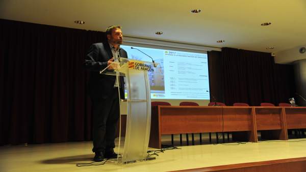 El consejero de Vertebración del Territorio, José Luis Soro. El consejero de Vertebración del Territorio, José Luis Soro.