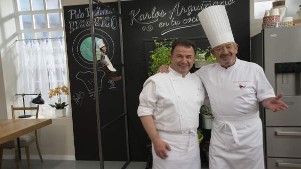 Martín Berasategui y Karlos Arguiñano Martín Berasategui y Karlos Arguiñano