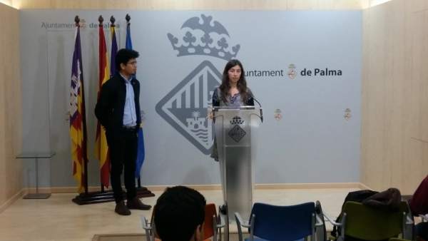 Neus Truyol tras la junta de gobierno Neus Truyol tras la junta de gobierno