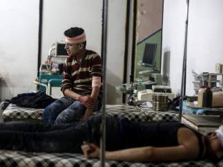 Ataque aéreo en la ciudad siria de Duma