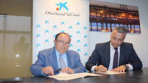 Acuerdo entre el Banco de Alimentos y la Obra Social 'la Caixa'. Acuerdo entre el Banco de Alimentos y la Obra Social 'la Caixa'.