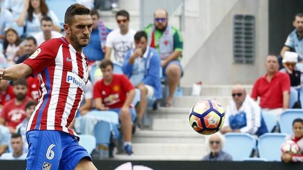 Koke Atlético de Madrid contra Celta Koke Atlético de Madrid contra Celta