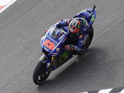 El piloto español de MotoGP Maverick Viñales