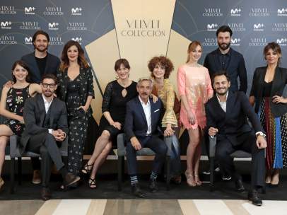 Los actores de Velvet en la presentación de la nueva secuela 'Velvet Colección'