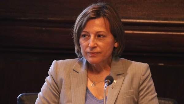 La presidenta del Parlament de Cataluña, Carme Forcadell La presidenta del Parlament de Cataluña, Carme Forcadell