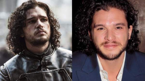 Jon Nieve y Kit Harington Jon Nieve y Kit Harington