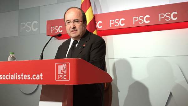 Miquel Iceta, PSC Miquel Iceta, PSC