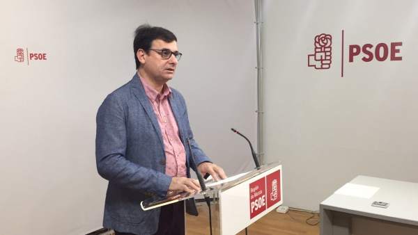 Emilio Ivars (PSOE) en rueda de prensa Emilio Ivars (PSOE) en rueda de prensa