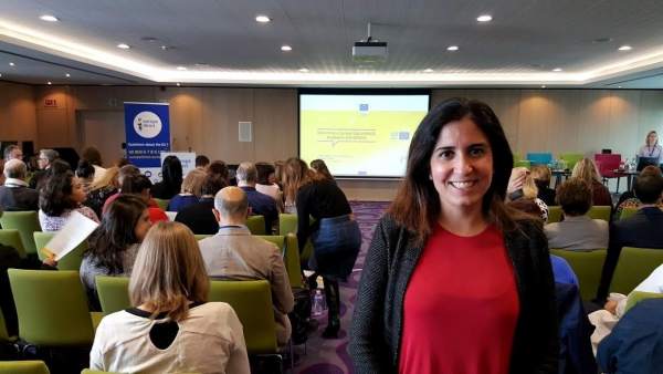 El Centro de Información Europea de Diputación de Huelva en unas jornadas format El Centro de Información Europea de Diputación de Huelva en unas jornadas format