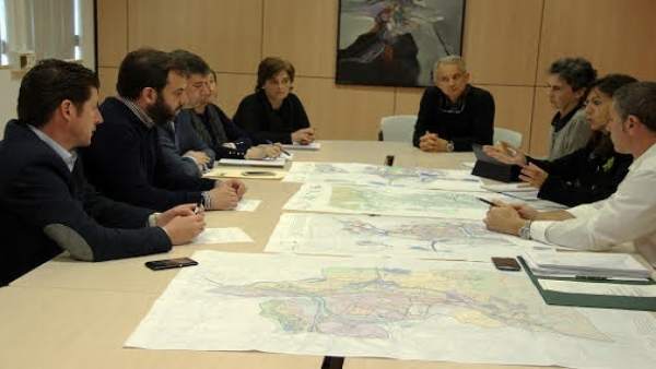 La comisión del PGOU de Torrelavega. La comisión del PGOU de Torrelavega.
