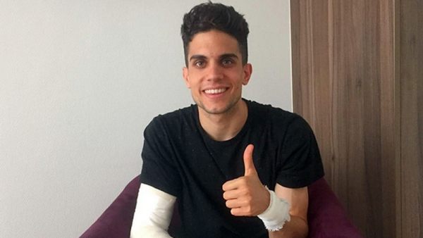 Marc Bartra: "Ya estoy mucho mejor" Marc Bartra: "Ya estoy mucho mejor"