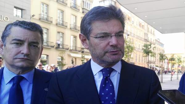 El ministro de Justicia, Rafael Catalá. El ministro de Justicia, Rafael Catalá.