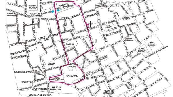 Itinerario procesión Cristo del Refugio del Jueves Santo Itinerario procesión Cristo del Refugio del Jueves Santo