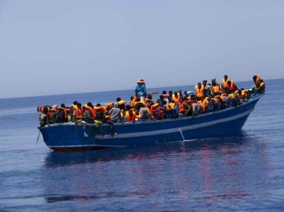 Rescate de inmigrantes