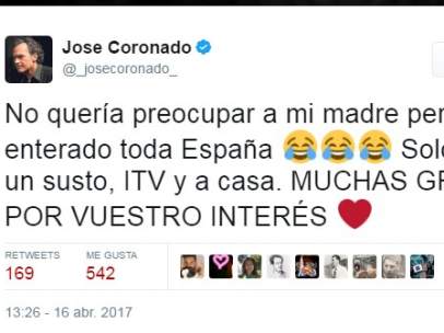 Tuit de José Coronado