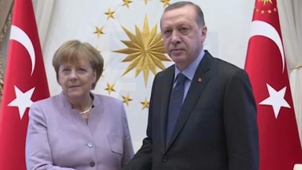 Merkel y Erdogan Merkel y Erdogan