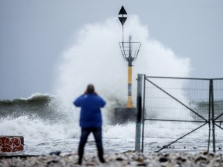 Temporal en Málaga