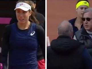 Jo Konta e Ilie Nastase