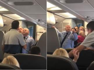 Altercado en un avión de American Airlines