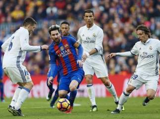 Leo Messi y Cristiano Ronaldo