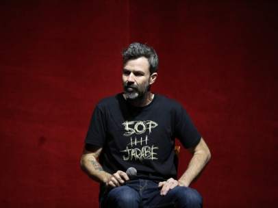 Pau Donés presentando '50 palos'
