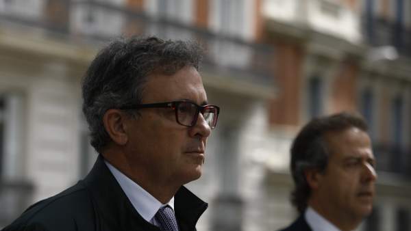 Jordi Pujol Ferrusola llega a la Audiencia Nacional para declarar. Jordi Pujol Ferrusola llega a la Audiencia Nacional para declarar.