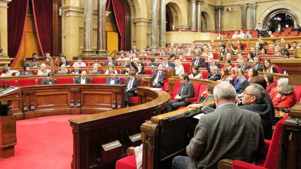 Pleno del Parlament Pleno del Parlament