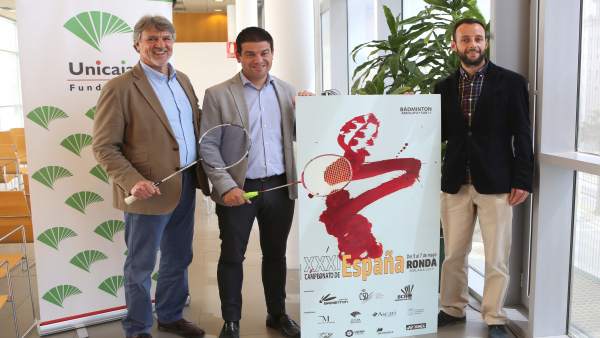 Presentación campeonato de españa de badminton en ronda Presentación campeonato de españa de badminton en ronda