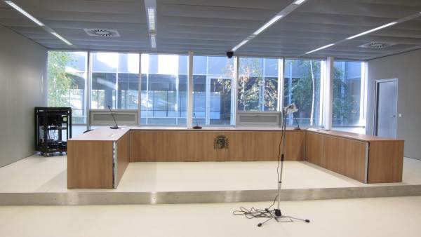 Sala de Audiencia Provincial del nuevo Palacio de Justicia de La Rioja Sala de Audiencia Provincial del nuevo Palacio de Justicia de La Rioja