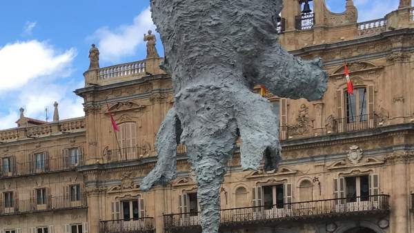 'Gran Elefante' En La Plaza Mayor De Salamanca 'Gran Elefante' En La Plaza Mayor De Salamanca