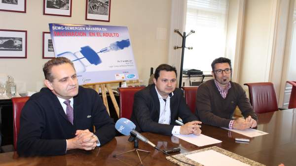 Los Doctores José Ramón Yuste, Manuel Mozota Y Luis Mendo. Los Doctores José Ramón Yuste, Manuel Mozota Y Luis Mendo.