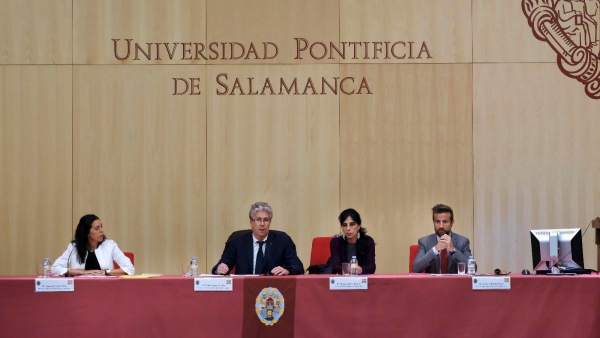 Inauguración de las jornadas en la UPSA. Inauguración de las jornadas en la UPSA.