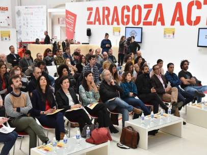Acto en el Semillero de Ideas de Zaragoza Activa