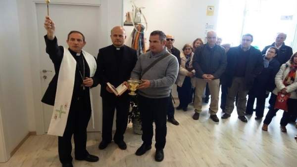 Soria: bendición de la nueva tienda de Cáritas Soria: bendición de la nueva tienda de Cáritas