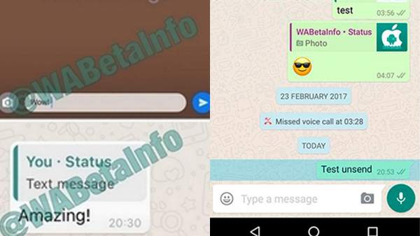 Novedades en Whatsapp Novedades en Whatsapp