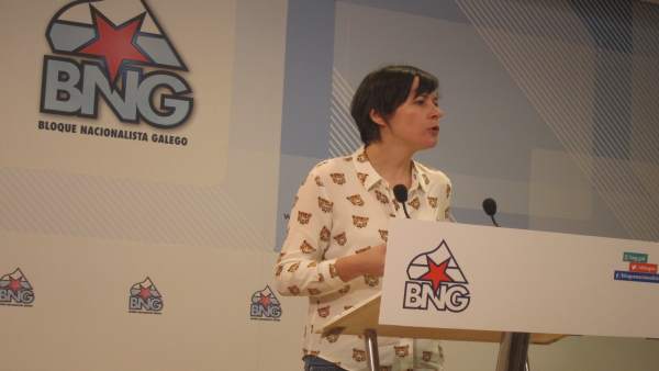 Ana Pontón, portavoz nacional del BNG Ana Pontón, portavoz nacional del BNG