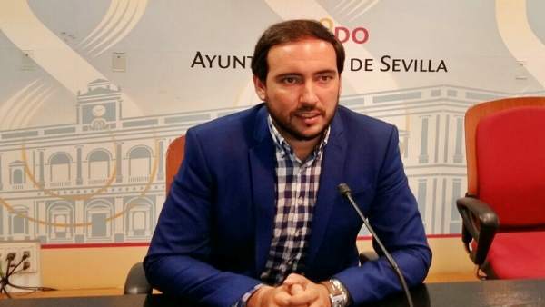 El portavoz adjunto de Cs en el Ayuntamiento de Sevilla, Francisco Moraga El portavoz adjunto de Cs en el Ayuntamiento de Sevilla, Francisco Moraga