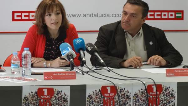 Rueda ccoo ugt primero de mayo jiménez muñoz Rueda ccoo ugt primero de mayo jiménez muñoz