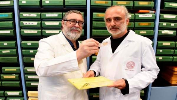 Los profesores Luis Puelles y José Luis Ferran de la UMU Los profesores Luis Puelles y José Luis Ferran de la UMU