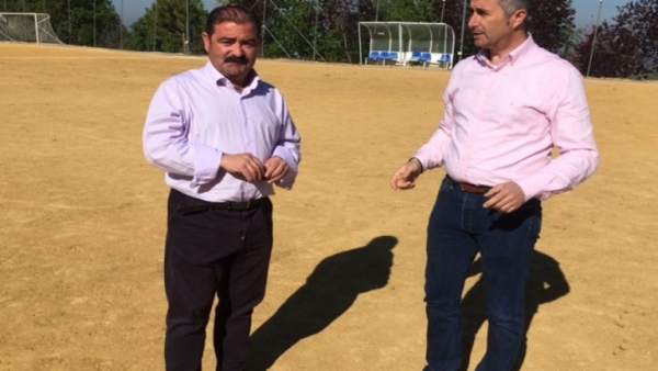 Castro y Agea abordan el proyecto en materia deportiva. Castro y Agea abordan el proyecto en materia deportiva.