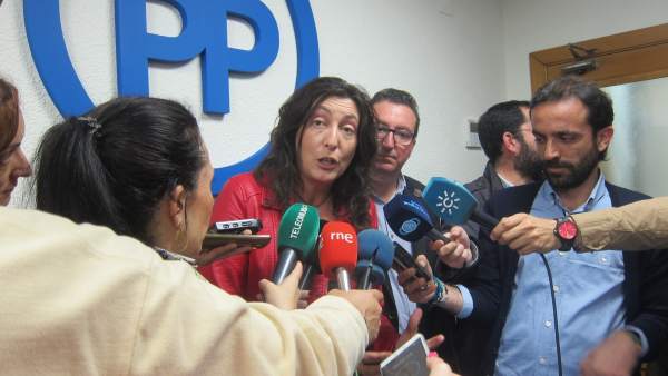 La secretaria general del PP de Huelva, Dolores López. La secretaria general del PP de Huelva, Dolores López.