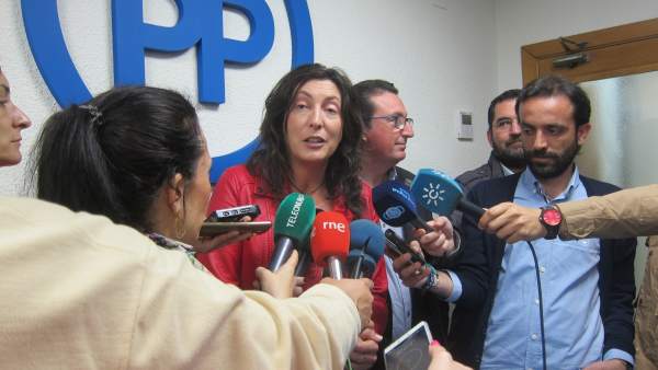La secretaria general del PP andaluz, Dolores López. La secretaria general del PP andaluz, Dolores López.