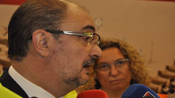 El presidente del Gobierno de Aragón, Javier Lambán. El presidente del Gobierno de Aragón, Javier Lambán.