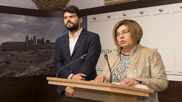 Rosario Cordero, presidenta de la Diputación de Cáceres Rosario Cordero, presidenta de la Diputación de Cáceres