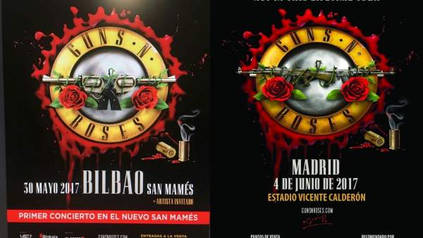 GUNS N ROSES EN ESPAÑA GUNS N ROSES EN ESPAÑA