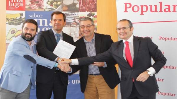 Firma banco popular sabor a malaga florido salado Firma banco popular sabor a malaga florido salado