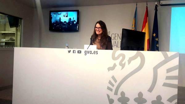 Oltra veu justificats els 1.300 milions "no tangibles" del pressupost en reconéixer l'AIReF l'infrafinançament Oltra veu justificats els 1.300 milions "no tangibles" del pressupost en reconéixer l'AIReF l'infrafinançament