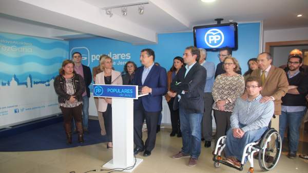 Presentación del proyecto de Sanz para el PP de Cádiz Presentación del proyecto de Sanz para el PP de Cádiz